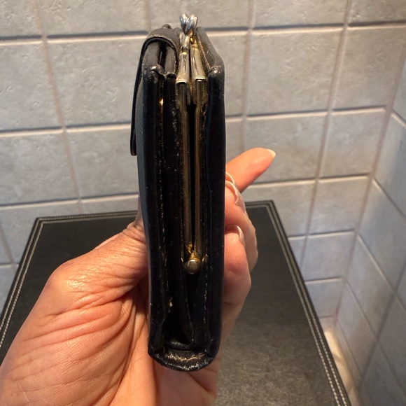 Fendi Pequin Striped Kisslock Wallet - Picture 5 of 14